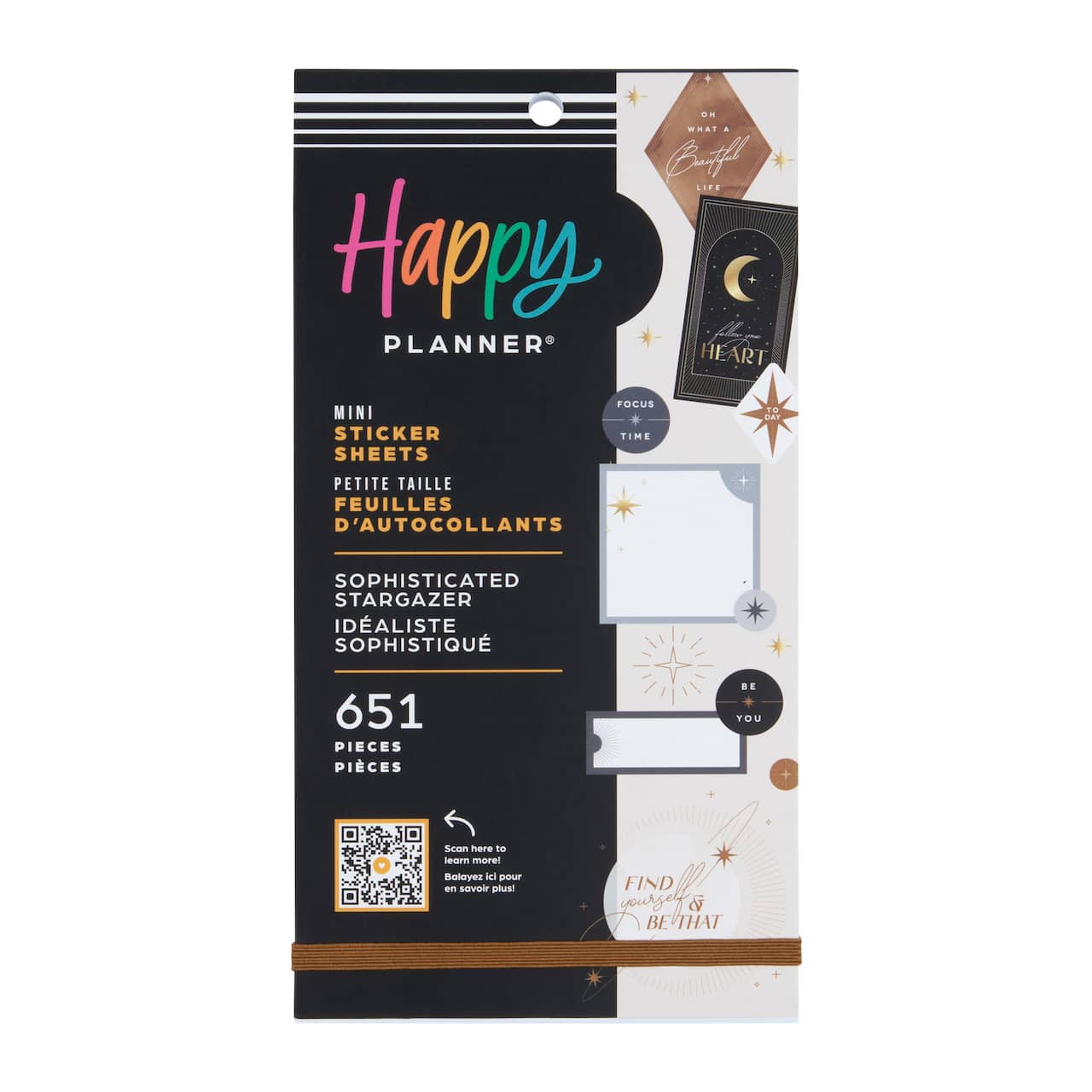 The Mini Happy Planner&#xAE; Sophisticated Stargazer Sticker Book